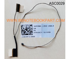 ASUS LCD Cable สายแพรจอ  Vivobook X453 X453M X453MA  X403M  / F453M F453MA  (40 pin)   DD0XK1LC000  